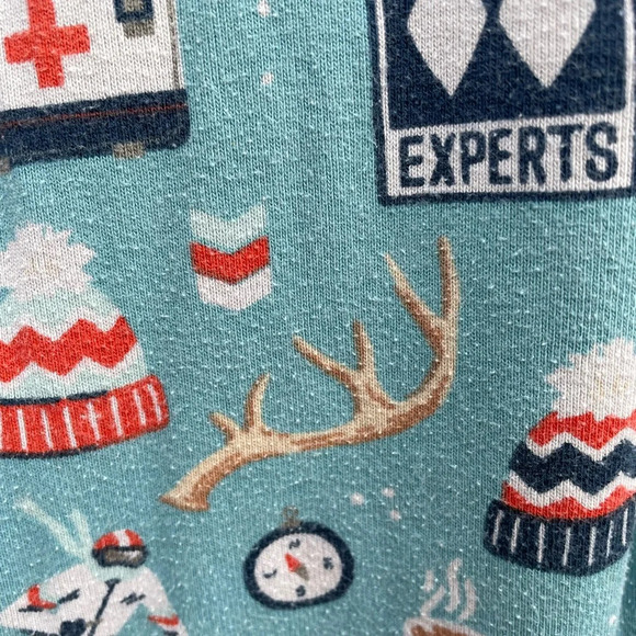 Little Blue House Ski Holiday Kids Union Suit Onsie, Size 8 - Picture 6 of 8